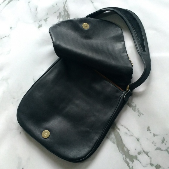 Francesco Biasia leather chainmail shoulder bag - Picture 5 of 8